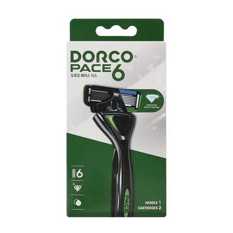 도루코 페이스6 면도기 1개+ 면도날 2개