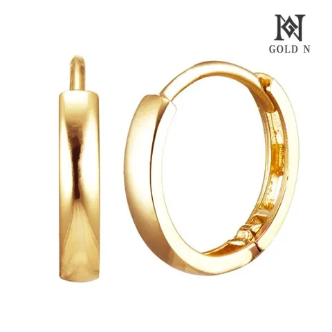 [황금특가]골드앤 14K 심플라인 소 링귀걸이 YG