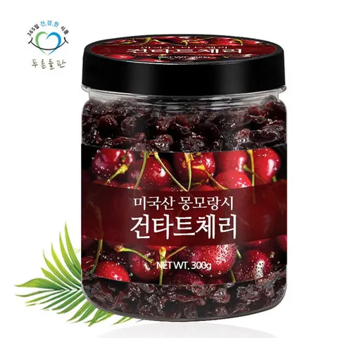 푸른들판 몽모랑시 건타트체리 300gx1통 타르트 체리 건조 과일