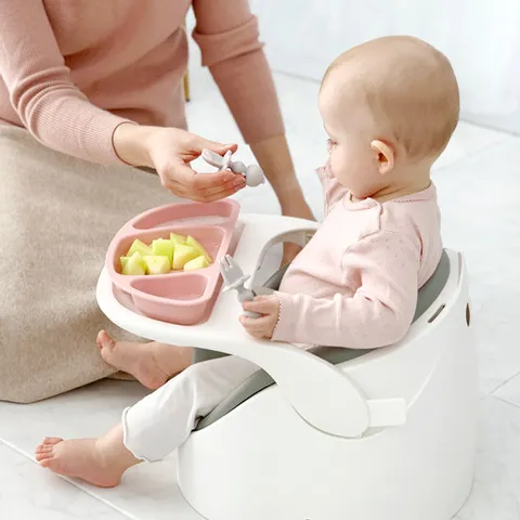 [젤리맘] 실리콘 아기 흡착식판 유아식판