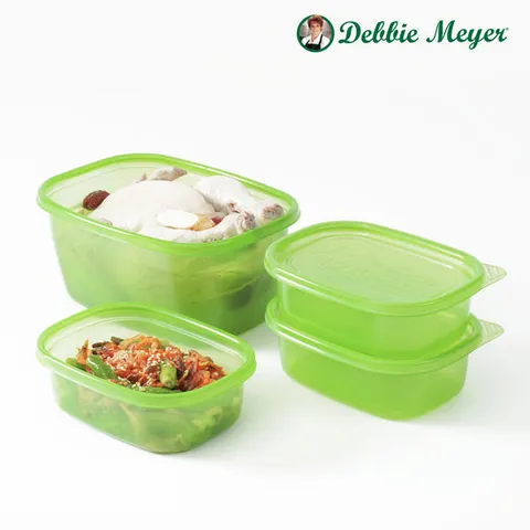 데비마이어 그린박스 밀프랩 반찬통 냉장고정리 소분용기 473ml 3p + 1.8L 1p