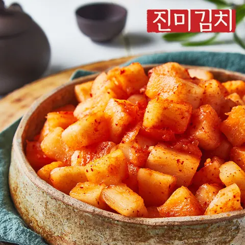 [진미김치] 전라도 깍두기 2kg