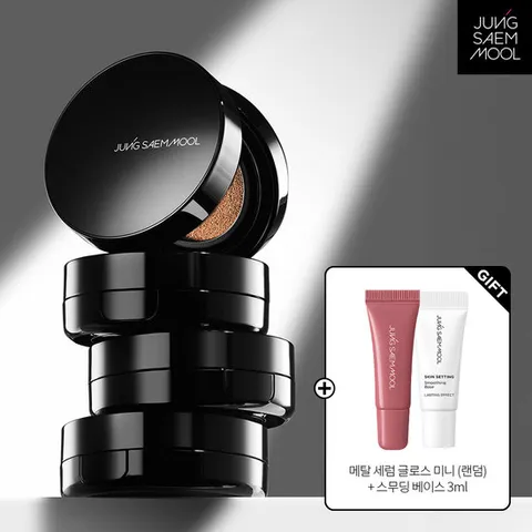 정샘물 스킨 누더 롱웨어 쿠션(본품+리필) [증정]