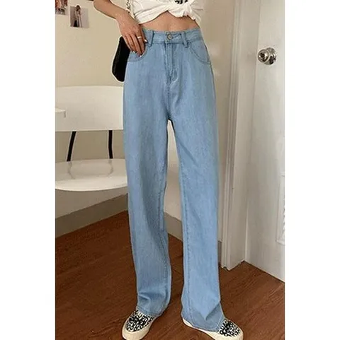 [BBWSTYLE] 키이브 썸머 와이드데님팬츠