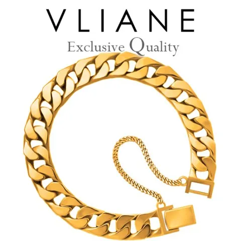 [브리앙] 18K 볼륨 스퀘어 남자 팔찌 (금팔찌,남자선물,명품)