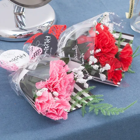 카네이션 미니 꽃다발 PM 조화 어버이날 스승의날 선물 FAICFT