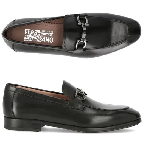 [페라가모] 리 간치니 REE NERO 735236 남성 로퍼