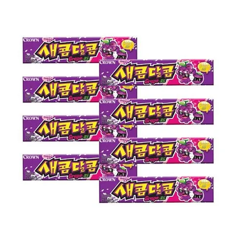 NCM 새콤달콤 포도 29g 8개 아이들 카라맬 캬라멜 간식