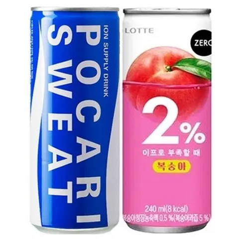 [동아오츠카]포카리240ml x(30캔)+2%부족할때(제로)240mlx(30캔)