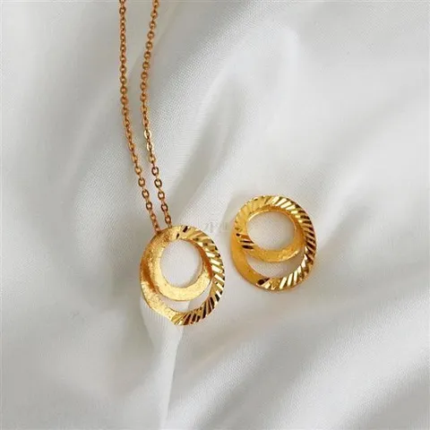 [가앤] 24k순금 달팽이 목걸이 메달 펜던트 3.75g