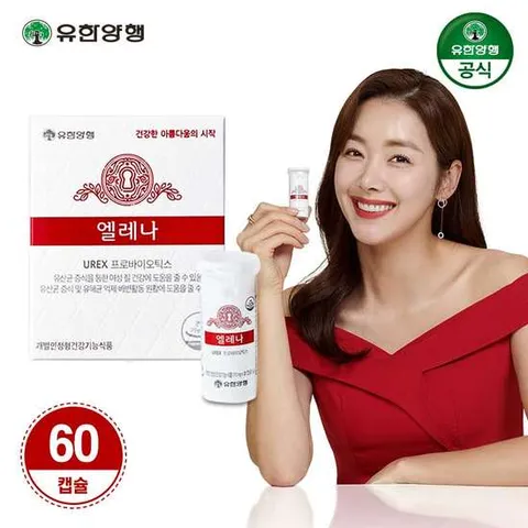 엘레나 여성 질건강 유산균 프로바이오틱스 60캡슐