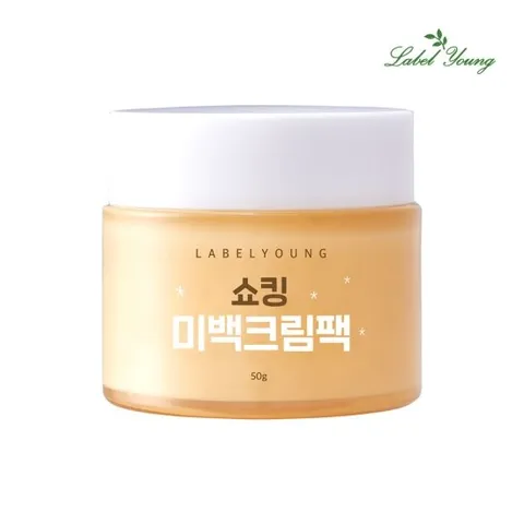 화이트닝/톤업미백케어/기미주근꺠완화도움/쇼킹미백크림팩