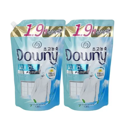 다우니 리필 엑스퍼트 실내건조 프레쉬클린 1.35L 2ea