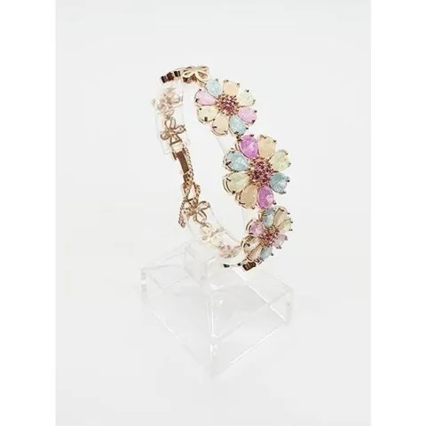 [갤러리민] 파스텔꽃큐빅팔찌/여성팔찌/링반지/드롭귀걸이