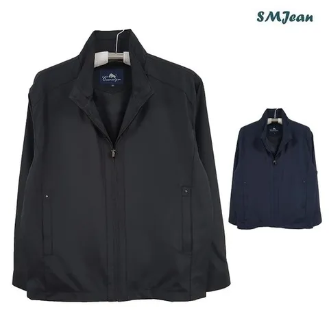 SMJ1184 남자 점퍼 자켓 무지 중년 남성 점퍼 시어서커 가을,봄