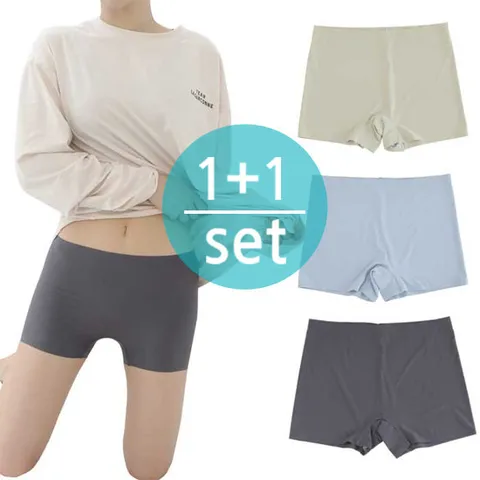 엔비 [체험특가] 2장세트 네모네모 팬티 사각 심리스 노라인 여성 드로즈