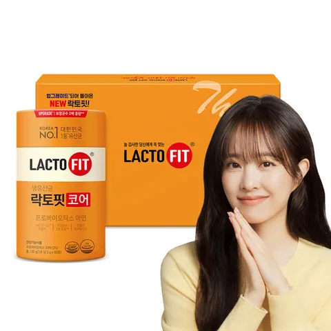[종근당건강] 락토핏 코어 선물세트 1세트(6개월분)