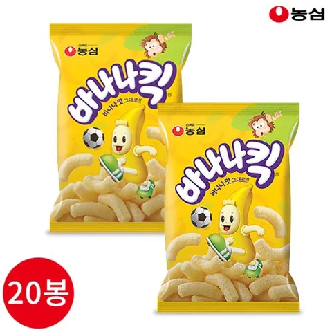 농심 바나나킥 75g x 20봉