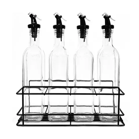 시노글라스 오일병5p + 선반세트