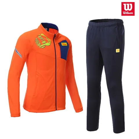 윌슨 주니어 퍼포먼스 기모 트레이닝복세트 겨울츄리닝