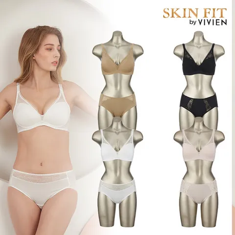 비비안 라인리스 노와이어 여성속옷세트 8종