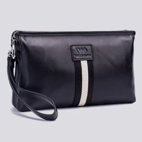 IAC 남자 손가방 고급 가죽 클러치백 일수 가방 맨스백