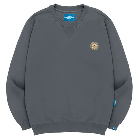 엘라모 기모M 패치벌 맨투맨 S-4XL 빅사이즈까지