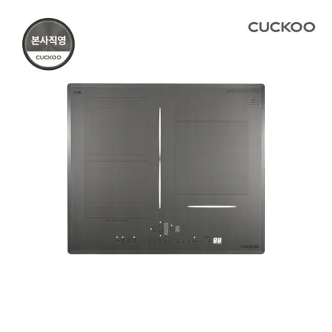 본사직영) 쿠쿠 3구 인덕션 전기레인지 CIR-CLT301FS
