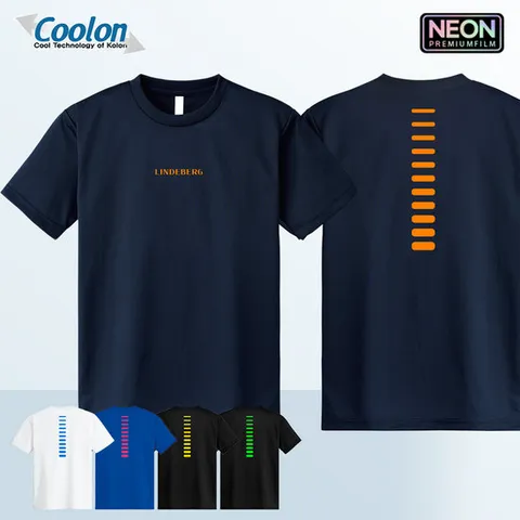 디반 3L-4L 드라이반팔 H-07 형광프린팅 티셔츠 빅사이즈 기능성