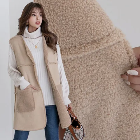 [나크21] (55~88) 양털안감 무스탕 베스트 NK13-J-21 /빅사이즈