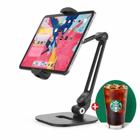 2단관절 메탈 스탠드 거치대 아이패드 에어 프로 12.9 갤럭시탭S