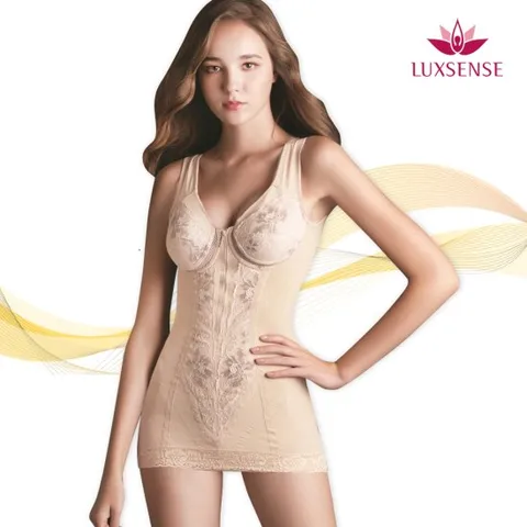 럭센스언더웨어 파워네트 앞지퍼 바디쉐이퍼 LS5008