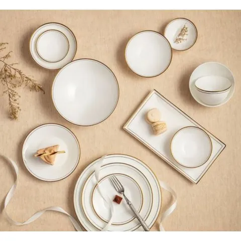 [한국도자기]  네오골드 6인 홈세트 32p