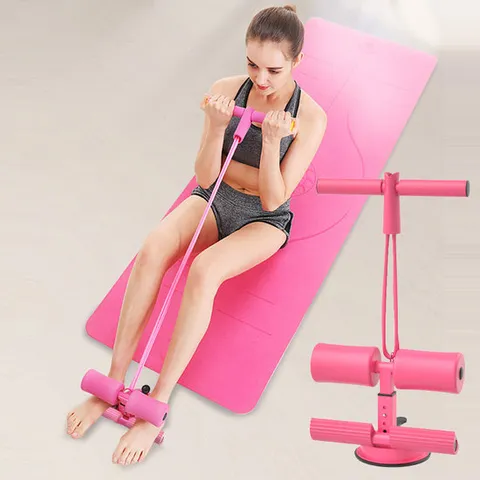2in1 튜빙밴드 싯업기 흡착판 실내운동 홈트 복부운동 윗몸