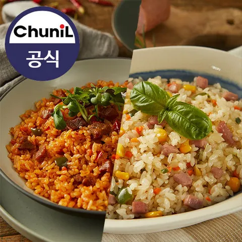 [천일식품]햄야채,참치김치,매운갈비,치킨커리,바베큐2봉씩10봉