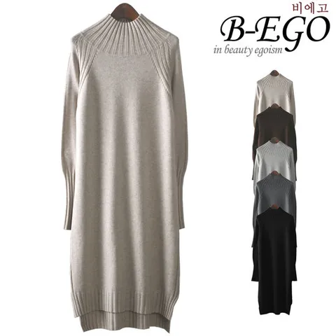 [비에고]Y758_박시언발 반폴라 원피스