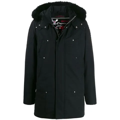 무스너클 남성  스틸링파카  MK4661MP  블랙퍼