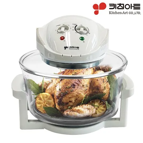 키친아트 광파오븐 KKW-2112L 전기오븐 미니오븐 간단요리 할로겐히팅 오븐기