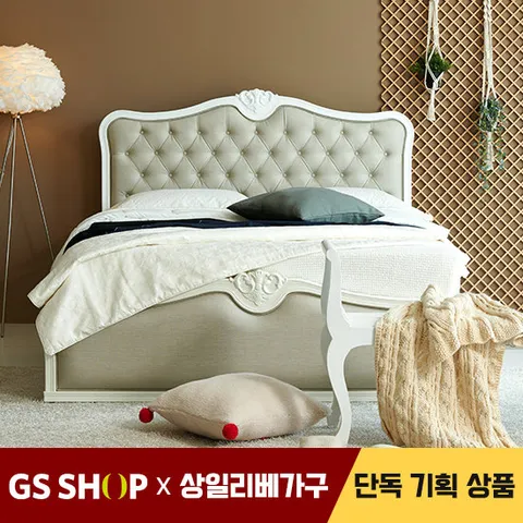 상일리베가구 호텔 루이스 엔틱침대+7존라텍폼20T Q