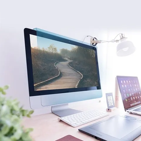 모니터 블루라이트차단필터 99%차단 노트북 컴퓨터 시력 눈 보호