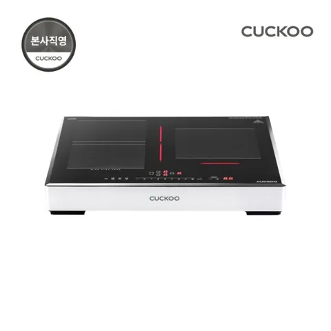 본사직영) 쿠쿠 3구 인덕션 전기레인지 CIR-CL301FDG