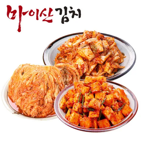 마이산김치 맛남3종3호 막김치/묵힌김치/깍두기 각1kg
