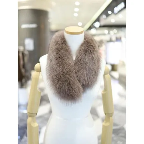 [아날도바시니] 폭스카라 투버튼 머플러 ABFM20284