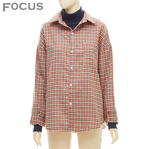 [FOCUS]레이어드셔츠블라우스_FFW0L7BL0645