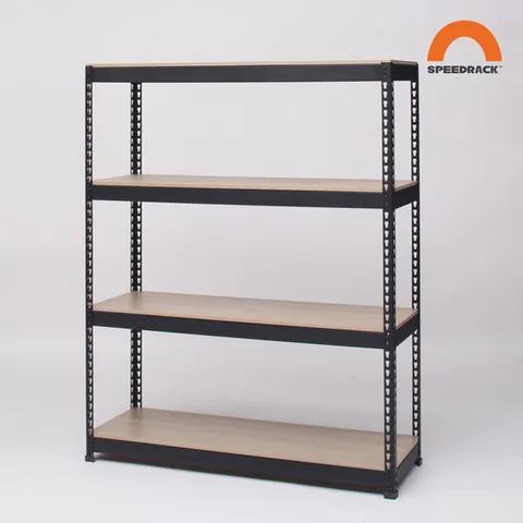 [스피드랙]1000x400x1500_4단 베란다 수납 창고 팬트리 정리선