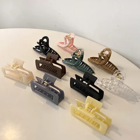 엔비 [10개세트] 무지 집게핀 10종세트