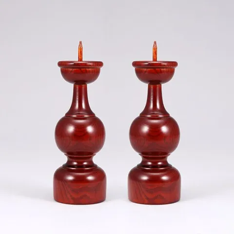 촛대1벌 이조공예 제기 제수용품 원목촛대 제사촛대