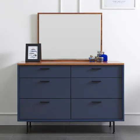 파로마 솔트 프렌치 1200 3단 서랍 화장대 mnt008