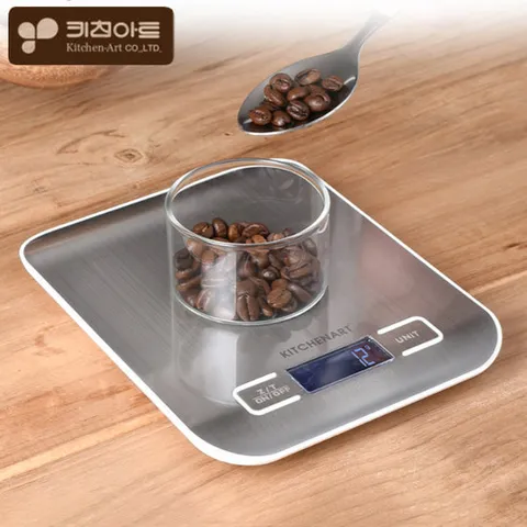 키친아트 전자저울 주방 베이킹 계량 미니저울 제빵용 중량계