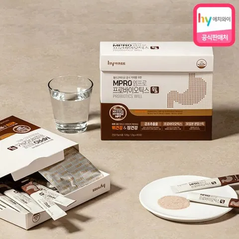 [에치와이]MPRO 엠프로 프로바이오틱스 윌 플러스 2박스
